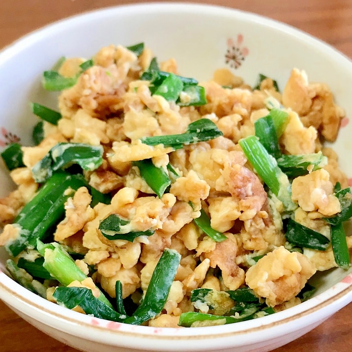 お弁当おかず☆しっかり味のニラ玉～オイスターベース